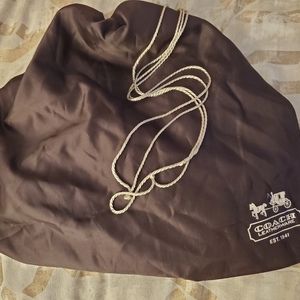 Coach Draw string dust bag